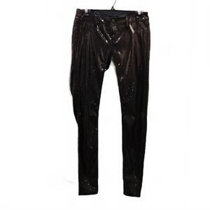 "The Limited" Sz.2, Womans Black Sequin Leggings. Unused Condition. Not Stretchy